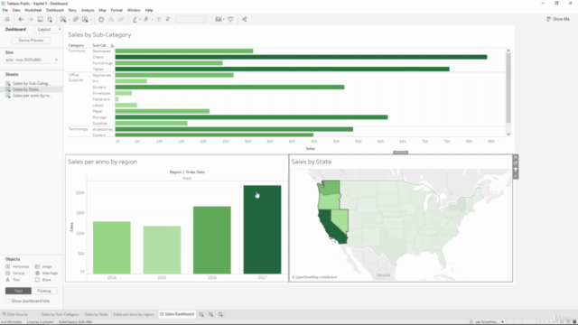 Tableau 10: Visuelle Datenanalyse für die Data Science – Screenshot 3