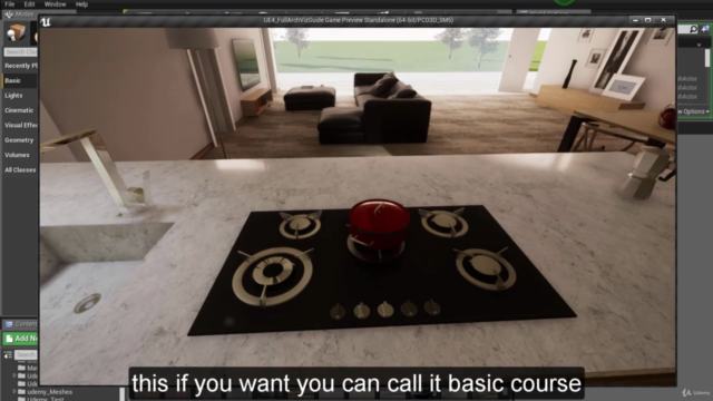 Unreal engine 4: Make your first ArchViz Project (ITA/ENG) – Screenshot 2