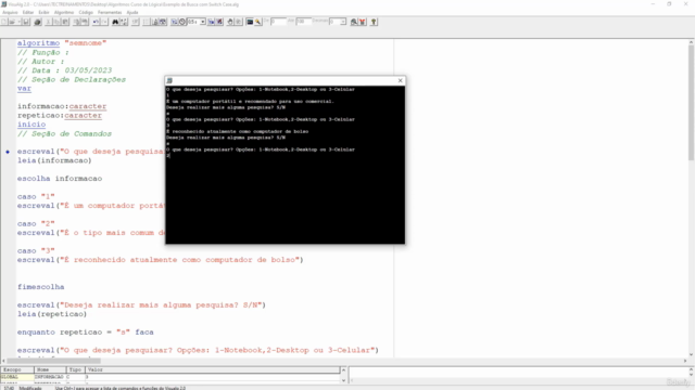 Lógica de Programação Para Iniciantes e Estudantes – Screenshot 1