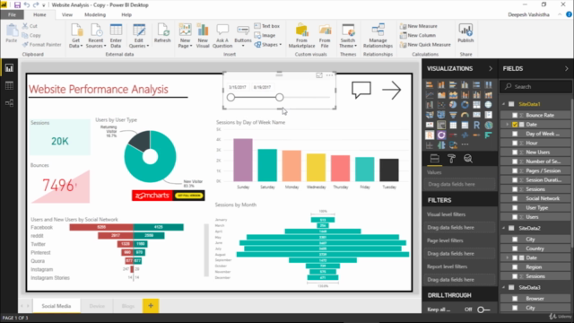 Microsoft Power BI-A Complete Data Analysis Training Package – Screenshot 1