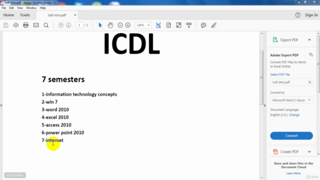 ICDL الرخصه الدوليه لقياده الحاسوب – Screenshot 2