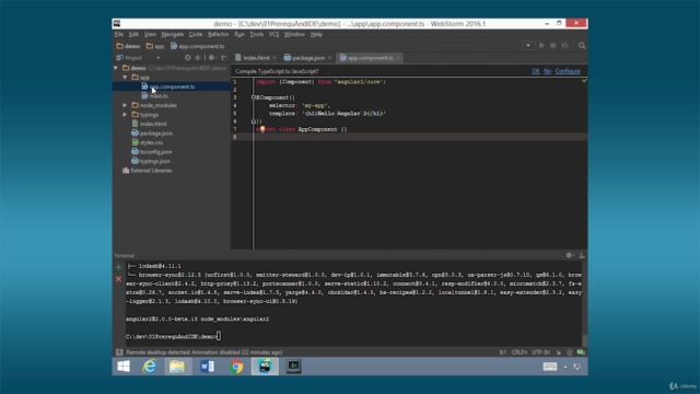 Angular: Fundamentals – Screenshot 4