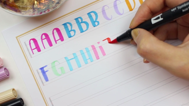 Handlettering mit dem Pinselstift für Einsteiger – Screenshot 2