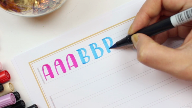 Handlettering mit dem Pinselstift für Einsteiger – Screenshot 3