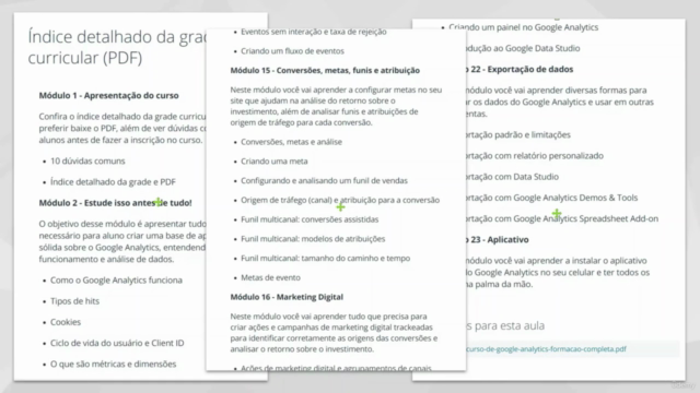Curso de Google Analytics Universal - do básico ao avançado! – Screenshot 4