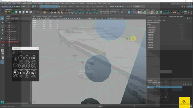 Advanced Maya Course: How to Make a 3D Weapon Model - Part 1 – Screenshot 3