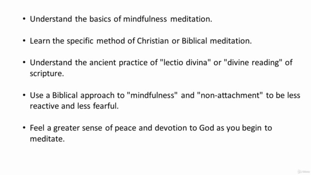Meditation for Christians: A Biblical approach + 8 mp3 files – Screenshot 3