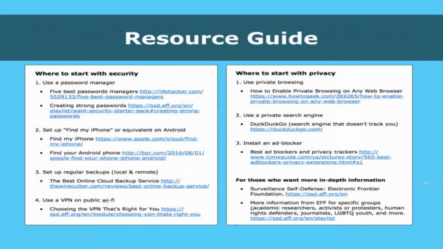 Online Privacy and Security – Screenshot 4