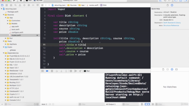 Mastering Server Side Swift Using Vapor 3 – Screenshot 3