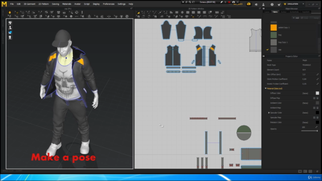 Making a hooligan in Marvelous Designer – Screenshot 3