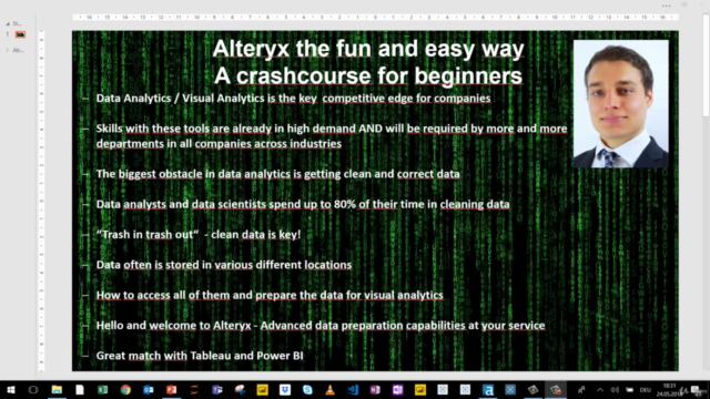 Alteryx Masterclass - crash course in alteryx for beginners - Screenshot_01