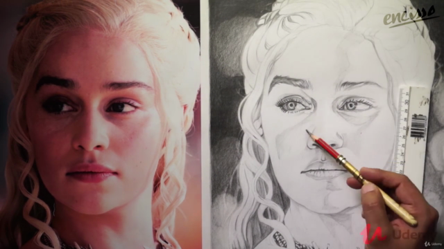 Curso De Dibujo: Como Dibujar Un Retrato De Principio a Fin – Screenshot 4