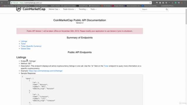 Python & Cryptocurrency API: Build 5 Real World Applications - Screenshot_01