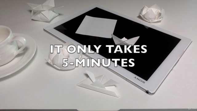 Improve Your Concentration with Daily 5-Minute Origami – Screenshot 1