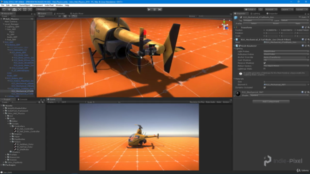Intro to Unity 3D Physics: Helicopters – Screenshot 3
