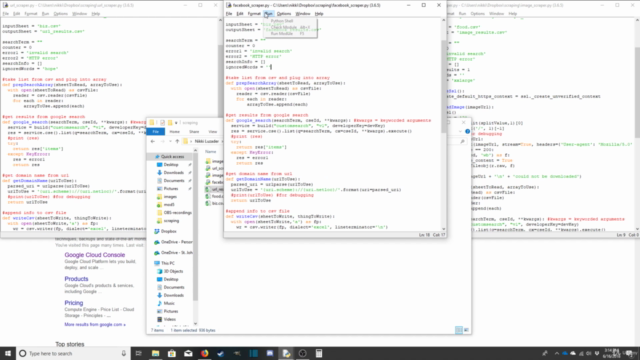 Scraping data from Google search results – Screenshot 2