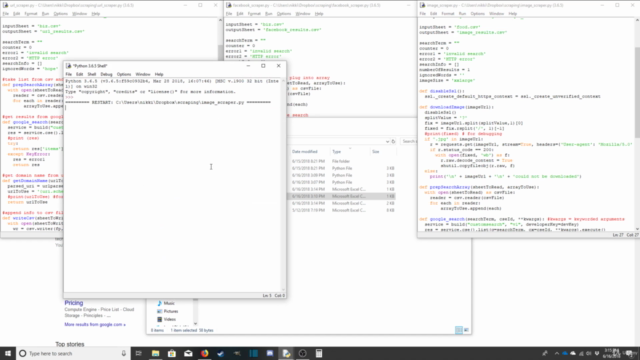 Scraping data from Google search results – Screenshot 3