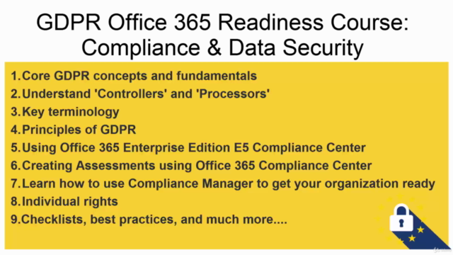 GDPR Office 365 Readiness Course: Compliance & Data Security - Screenshot_04