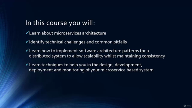 Microservices Software Architecture: Patterns and Techniques – Screenshot 1