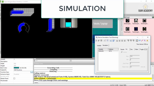Learn HMI Programming of Schneider Electric's Vijeo Designer – Screenshot 3