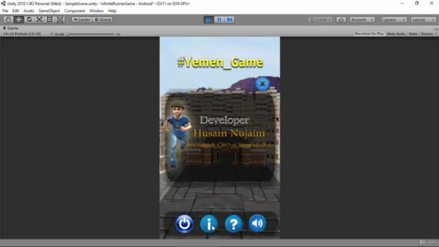 Unity3D : Build a Fully Featured Mobile Infinite Runner Game – Screenshot 1