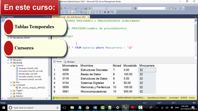 SQL Server: Programando Procedimientos, Triggers y funciones – Screenshot 2