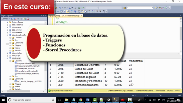 SQL Server: Programando Procedimientos, Triggers y funciones – Screenshot 4