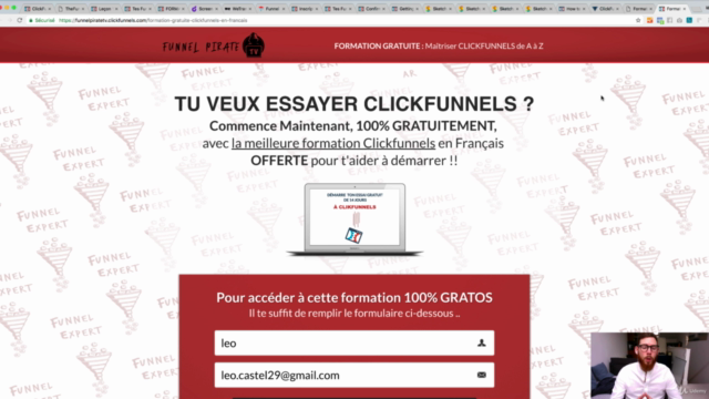 Clickfunnels de A à Z par FunnelPirateTV – Screenshot 1