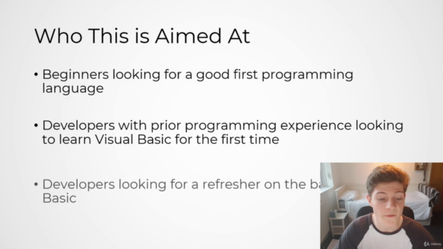 Learn Visual Basic with Visual Studio – Screenshot 4
