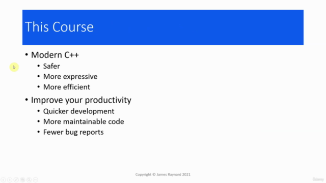 Learn Advanced Modern C++ – Screenshot 1