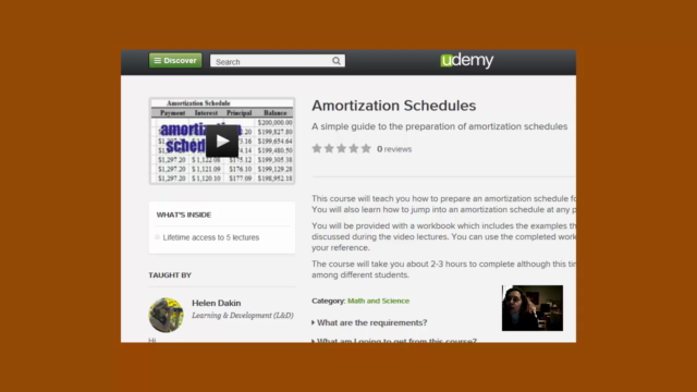 8. Amortization Schedules – Screenshot 3