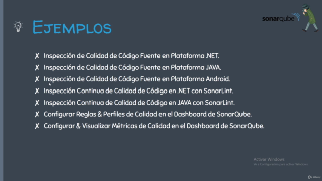 Gestionar la Calidad del Código Fuente con SonarQube – Screenshot 3