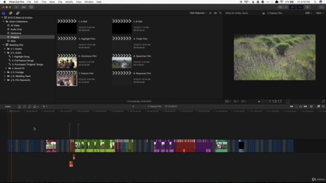 Learn how to Edit Modern Cinematic Wedding Films – Screenshot 3