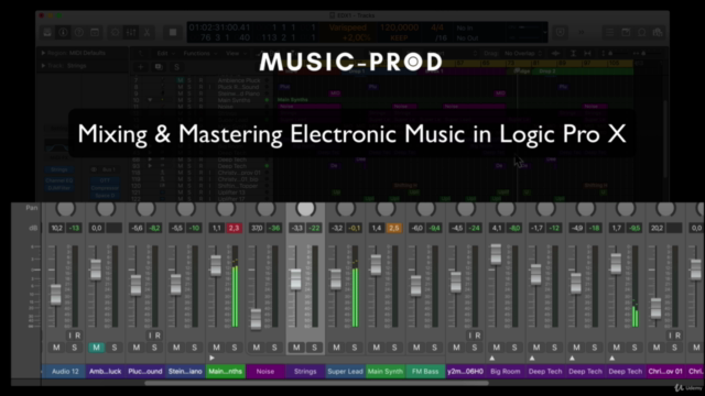 Logic Pro X: Learn Mixing & Mastering Music in Logic Pro X - Screenshot_02
