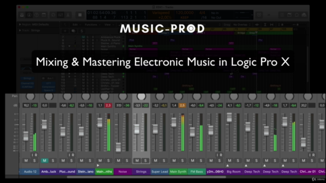 Logic Pro X: Learn Mixing & Mastering Music in Logic Pro X - Screenshot_03