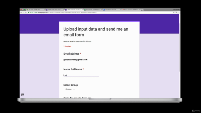 Apps Script Form Data Handler Exercise Google Form Sheet - Screenshot_01