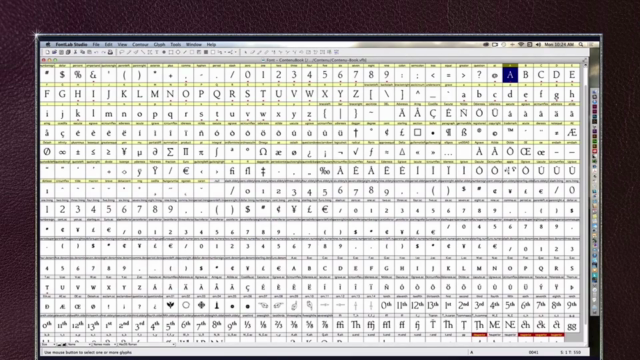 Practical Font Design – Screenshot 1