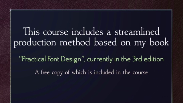 Practical Font Design – Screenshot 3