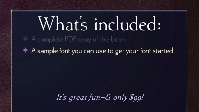 Practical Font Design – Screenshot 4