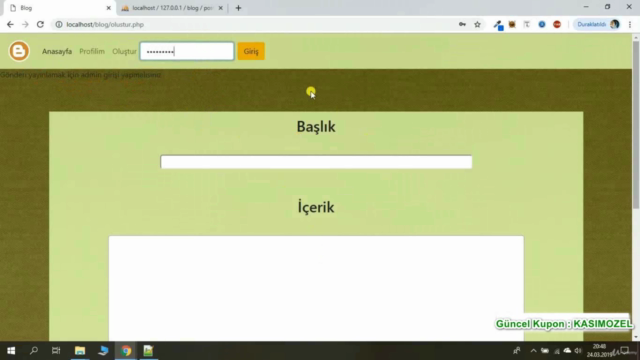 Full Stack Web Tasarım ve Programlama Eğitimi (2022) – Screenshot 1