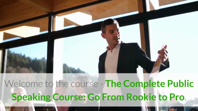 The Complete Public Speaking Course: Go From Rookie to Pro – Screenshot 1