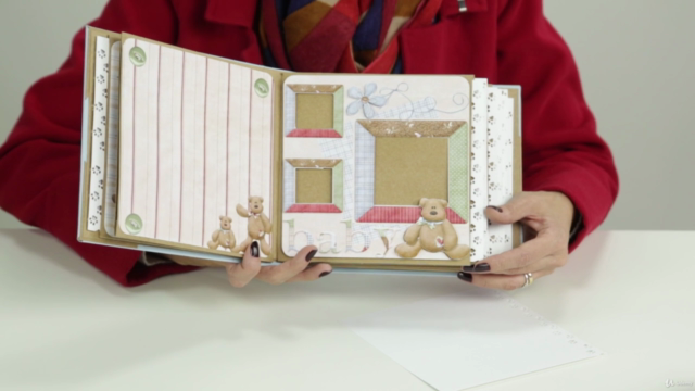Álbum de Scrapbook | Primeiras técnicas – Screenshot 3