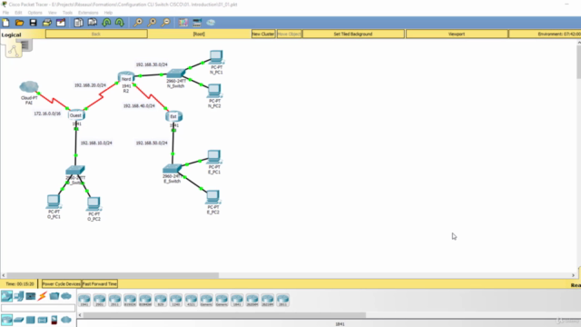 Configurer et Administrer un SWITCH (commutateur) CISCO – Screenshot 1