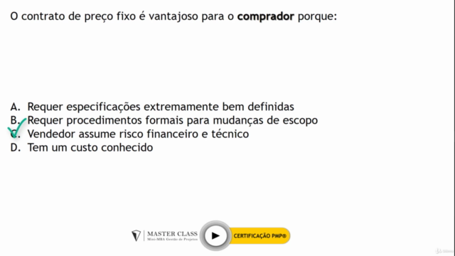 Mini-MBA Gestão de Projetos e Certificação PMP - 2020 – Screenshot 4