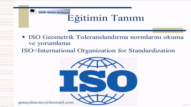 CMM, Teknik Resim Okuma, Yorumlama ve ISO standartları – Screenshot 1