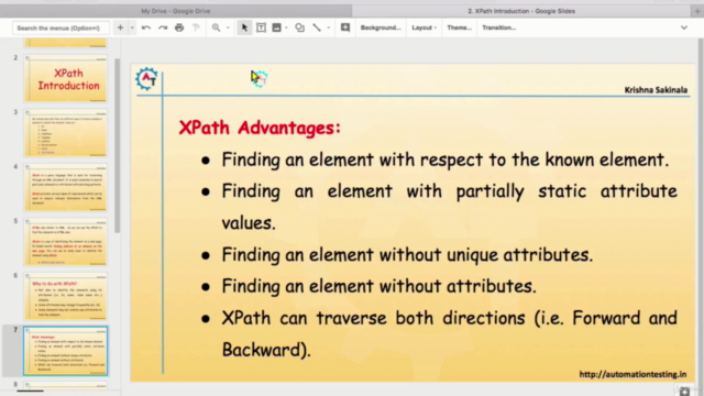 Mastering XPath and CSS Selector for Selenium – Screenshot 2