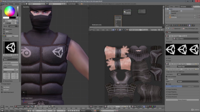 Blender 2.79- Character creation for unity for beginners – Screenshot 3