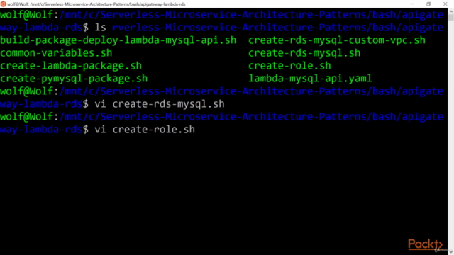 Implementing Serverless Microservices Architecture Patterns – Screenshot 3
