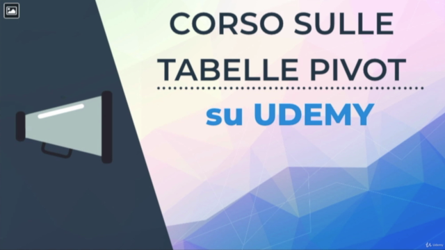 Excel: guida completa e facile alle Tabelle Pivot di Excel – Screenshot 2