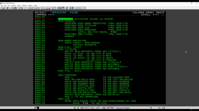 Mainframe IBM en tu PC – Screenshot 1
